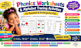 design phonics worksheets and alphabet tracing activities