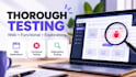 manually test your website and report bugs