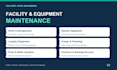 create preventive maintenance ppm plans and equipment checklists