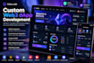 build a custom web3 dapp