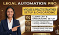 setup filevine crm and custom legal case management workflows