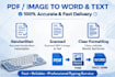 do fast typing work, data entry and ms word formatting