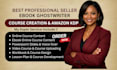 create ebook online course, content creation, elearning course curriculum, ppt