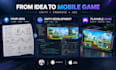 develop a 2d or 3d unity mobile game for android and ios