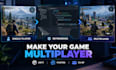 develop a multiplayer game in unity with photon or networking