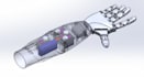 design bionic arm robotic prosthetic arm wearable robotics 3d cad