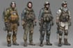 make military character design or military themed