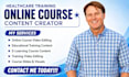do online course video editing, educational training video online course content