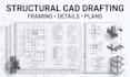 create autocad 2d drafting, technical drawings and as built dwg files