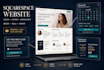 squarespace redesign, coaching website, life coach website, business coach