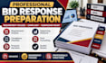 write government rfp rfq bid proposals and solicitation responses