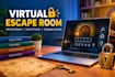 create a virtual escape room, interactive online game and custom puzzles