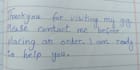 do handwritten notes typing work and english writing