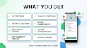 provide 12 real testers until google play approval