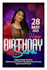 design professional birthday and wedding posters