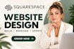 design and build a custom squarespace website