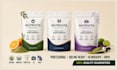 design custom standup pouch packaging and flexible bag label