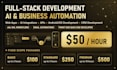 build full stack web apps and ai automations