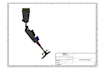 design a bionic leg and mechanical assembly in solidworks