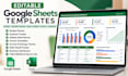 create google sheet budget planner financial report expense tracker meal planner