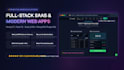 build custom react js web app and interactive 3d three js website
