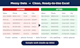 do accurate data entry excel typing and data cleaning