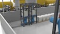 create 3d industrial animation machinery factory process plant visualization