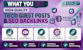 build tech guest post backlinks with high da guest posts