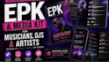 design a clickable epk for musicians, djs and artists