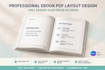 design a professional ebook PDF layout in canva