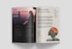 design a professional magazine and editorial layout