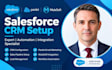 setup salesforce CRM pardot mulesoft integration sales pipeline lead management