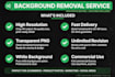 do professional backgrond removal