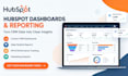 create hubspot dashboards and custom reports for sales teams