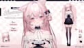 design live 2d anime vtuber model, vtuber model, live2d rigging for streaming