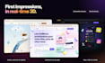 create a 3d website with three js, gsap and scroll animation