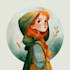 draw a charming digital illustration