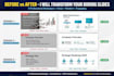 design a modern and professional presentation in canva