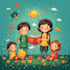 create custom children book art and character illustrations