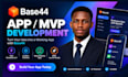 build base44 app base44 mvp base44 web app base44 developer base44 expert ai app