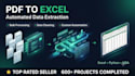 convert PDF to excel and automate data extraction