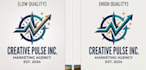 convert low resolution logo to high quality vector in 24 hours