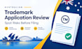 expertly review your trademark application and identify risks before filing