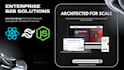 develop a scalable full stack web application