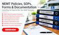 create professional nemt policies and procedure forms and business documents