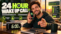 be your personal 24 hours wake up call accountability partner and reminder