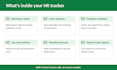 create excel attendance, leave and employee HR trackers