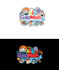 do creative university social app logo design