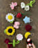 make cut handmade crochet keychains