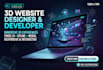 create 3d websites professional designer and developer